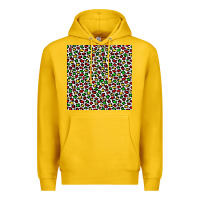 Lemon christmas leopard Premium Hoodie - FaDigitalArtStudio