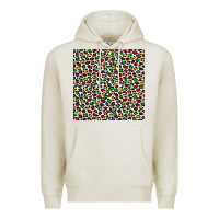 Oatmeal Heather christmas leopard Premium Hoodie - FaDigitalArtStudio