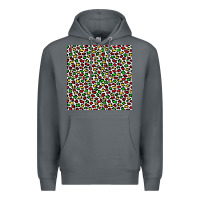Rock christmas leopard Premium Hoodie - FaDigitalArtStudio