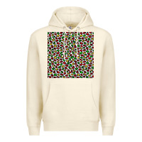 Sandshell christmas leopard Premium Hoodie - FaDigitalArtStudio