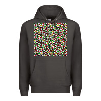Smoke christmas leopard Premium Hoodie - FaDigitalArtStudio
