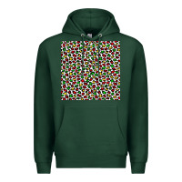 Sports Green christmas leopard Premium Hoodie - FaDigitalArtStudio