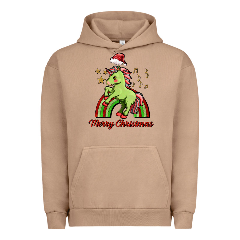 Merry Christmas Unicorn Urban Hoodie by FaDigitalArtStudio | Teevron