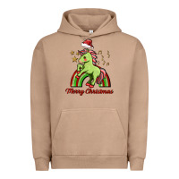 Pigment Burro merry christmas unicorn Urban Hoodie - FaDigitalArtStudio