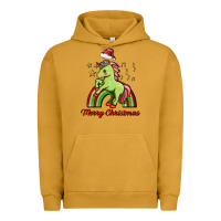 Pigment Peanut Butter merry christmas unicorn Urban Hoodie - FaDigitalArtStudio