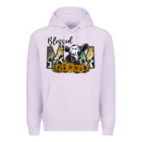 Lilac blessed Premium Hoodie - CowhideDigitalArt
