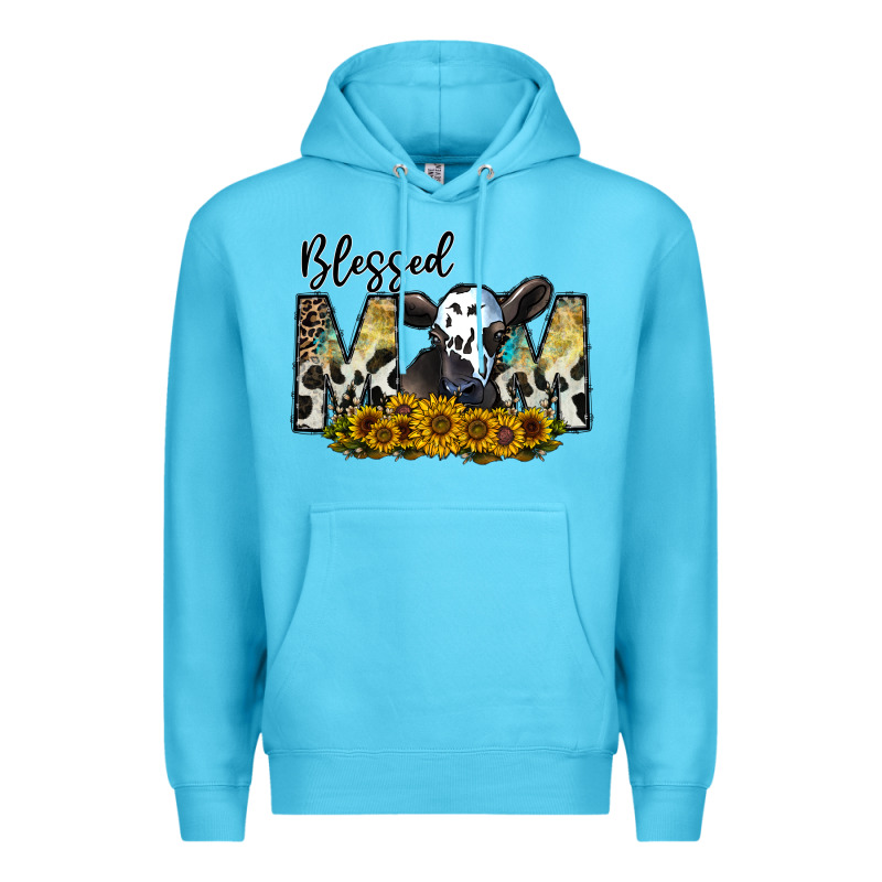 Blessed Premium Hoodie by CowhideDigitalArt | Teevron