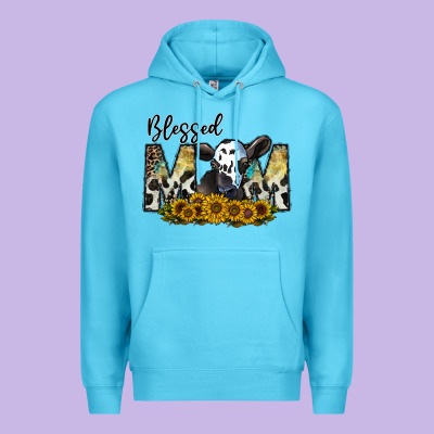 Blessed Premium Hoodie Designed By Cowhidedigitalart