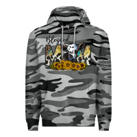 Slate Camo blessed Premium Hoodie - CowhideDigitalArt