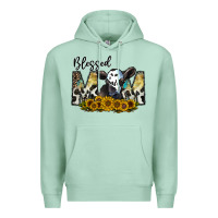 Seafoam blessed Premium Hoodie - CowhideDigitalArt