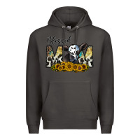 Smoke blessed Premium Hoodie - CowhideDigitalArt