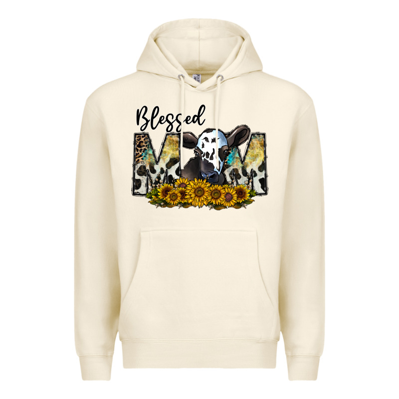 Blessed Premium Hoodie by CowhideDigitalArt | Teevron