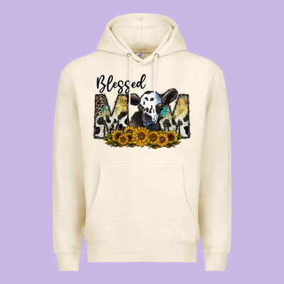 Blessed Premium Hoodie Designed By Cowhidedigitalart