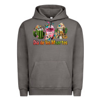 Pigment Tornado mexican día de los muertos coffee cups Urban Hoodie - FaDigitalArtStudio