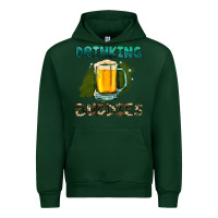 Foreset Green drinking buddies with beer Urban Hoodie - HRA Design Shop