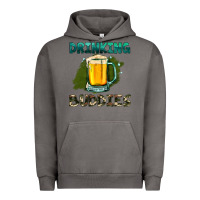 Pigment Tornado drinking buddies with beer Urban Hoodie - HRA Design Shop