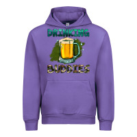 Tulip drinking buddies with beer Urban Hoodie - HRA Design Shop