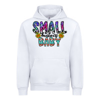 White small business baby Urban Hoodie - CowhideDigitalArt
