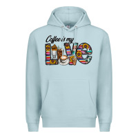 Blue Mist coffee İs mt love Premium Hoodie - CowhideDigitalArt