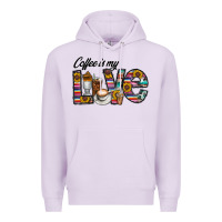 Lilac coffee İs mt love Premium Hoodie - CowhideDigitalArt