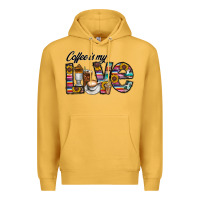 Mustard coffee İs mt love Premium Hoodie - CowhideDigitalArt