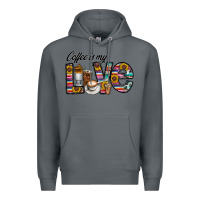 Rock coffee İs mt love Premium Hoodie - CowhideDigitalArt