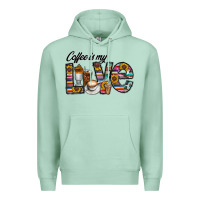 Seafoam coffee İs mt love Premium Hoodie - CowhideDigitalArt