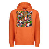 Carrot christmas leopard cow Premium Hoodie - FaDigitalArtStudio