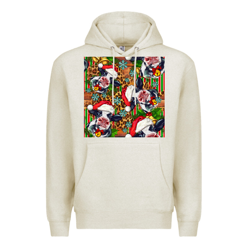 Christmas Leopard Cow Premium Hoodie by FaDigitalArtStudio | Teevron