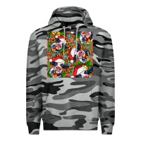 Slate Camo christmas leopard cow Premium Hoodie - FaDigitalArtStudio