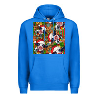 True Royal christmas leopard cow Premium Hoodie - FaDigitalArtStudio