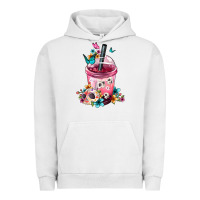 Pigment Lunar Rock mexican day of the dead skulls coffee cup Urban Hoodie - FaDigitalArtStudio