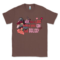 Chestnut sloth why fall in love when you can fall asleep Classic Tee - FaDigitalArtStudio