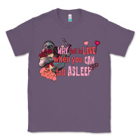 Lavender sloth why fall in love when you can fall asleep Classic Tee - FaDigitalArtStudio