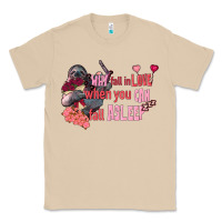 Mushroom sloth why fall in love when you can fall asleep Classic Tee - FaDigitalArtStudio