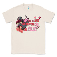 Natural sloth why fall in love when you can fall asleep Classic Tee - FaDigitalArtStudio