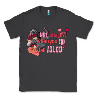 Smoke sloth why fall in love when you can fall asleep Classic Tee - FaDigitalArtStudio