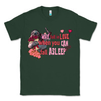 Sports Green sloth why fall in love when you can fall asleep Classic Tee - FaDigitalArtStudio