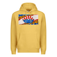 Antique Gold usa life license plate Premium Hoodie - HRA Design Shop