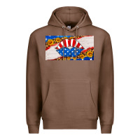 Chestnut usa life license plate Premium Hoodie - HRA Design Shop