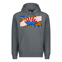 Rock usa life license plate Premium Hoodie - HRA Design Shop