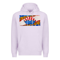 Lilac usa life license plate Premium Hoodie - HRA Design Shop