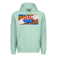Seafoam usa life license plate Premium Hoodie - HRA Design Shop