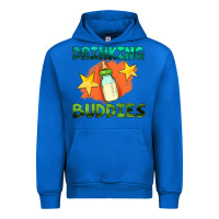 Cobalt drinking buddies with baby bottle Urban Hoodie - HRA Design Shop
