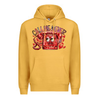 Mustard call me never Premium Hoodie - RacoonDesign