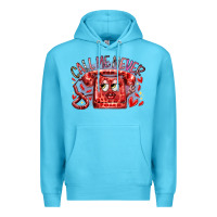 Ocean Blue call me never Premium Hoodie - RacoonDesign