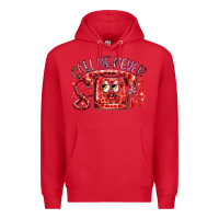 Red call me never Premium Hoodie - RacoonDesign