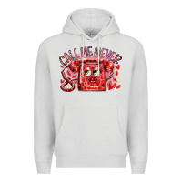 Dove Grey call me never Premium Hoodie - RacoonDesign