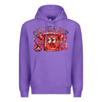 Purple call me never Premium Hoodie - RacoonDesign