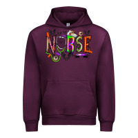Mauve Wine nurse halloween Urban Hoodie - RacoonDesign